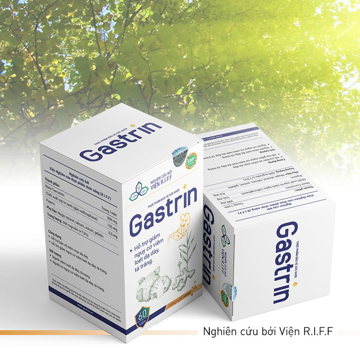 Sản phẩm hỗ trợ đau dạ dày tá tràng GASTRIN (lọ 60 viên)