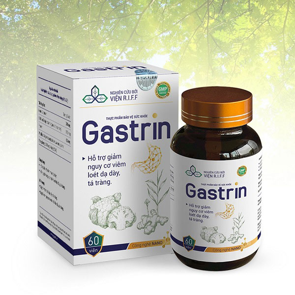 Sản phẩm hỗ trợ đau dạ dày tá tràng GASTRIN (lọ 60 viên)
